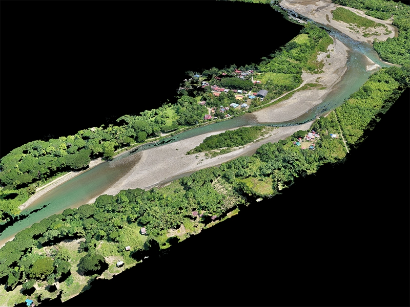 River Sedimentation Study - Digital Twin Mapping